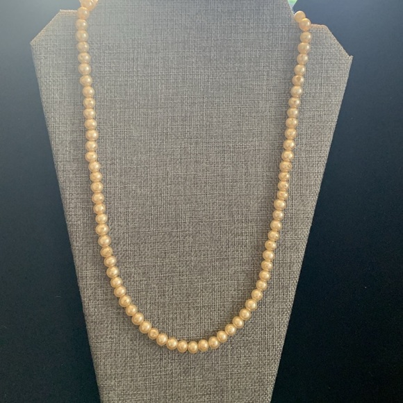 Two Vintage Faux Pearl Necklaces 16” & 23” - Picture 2 of 8
